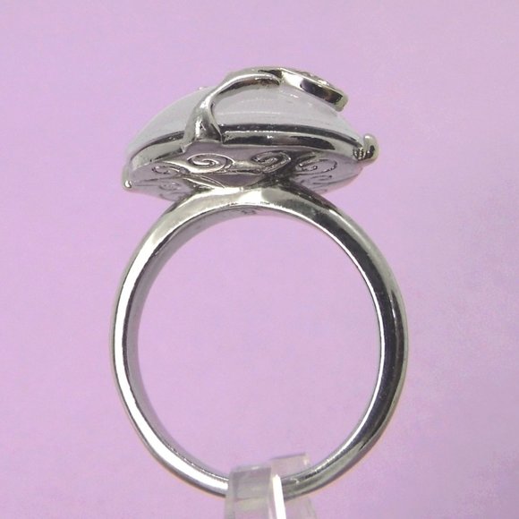 Opalite LEAF Wrap Ring size 8 - Picture 4 of 4